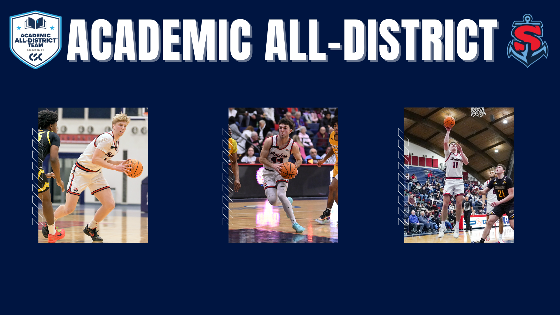 Men's Basketball Academic All District 25-26
