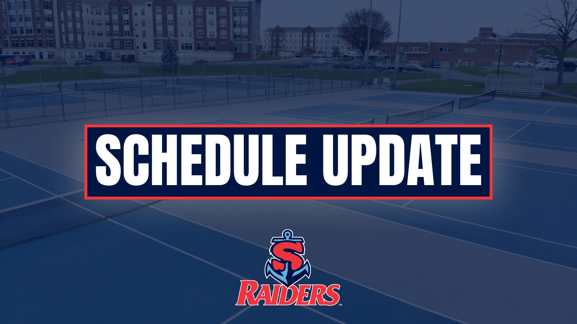 Schedule Update Tennis