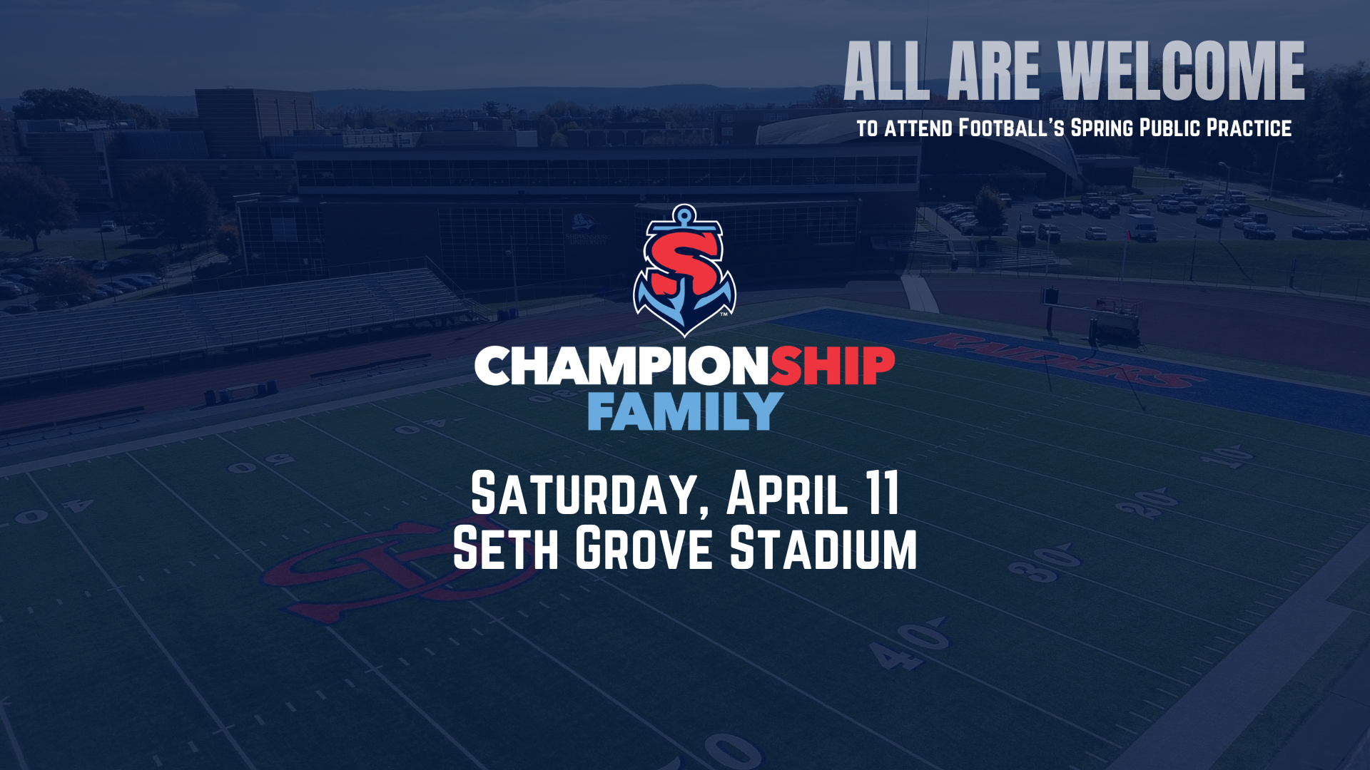 Football ChampionSHIP Family Day April 2026