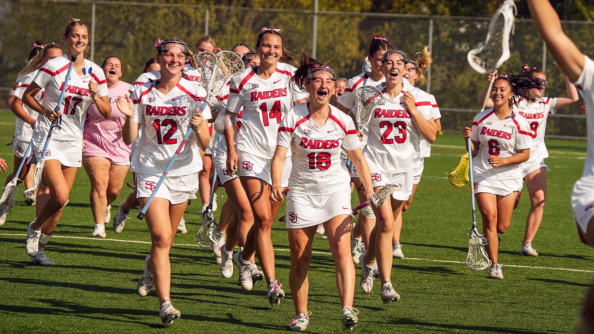 Postgame Team Celebration