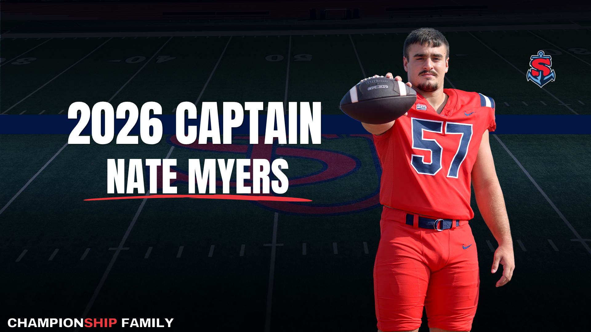 Nate Myers 2026 Team Captain