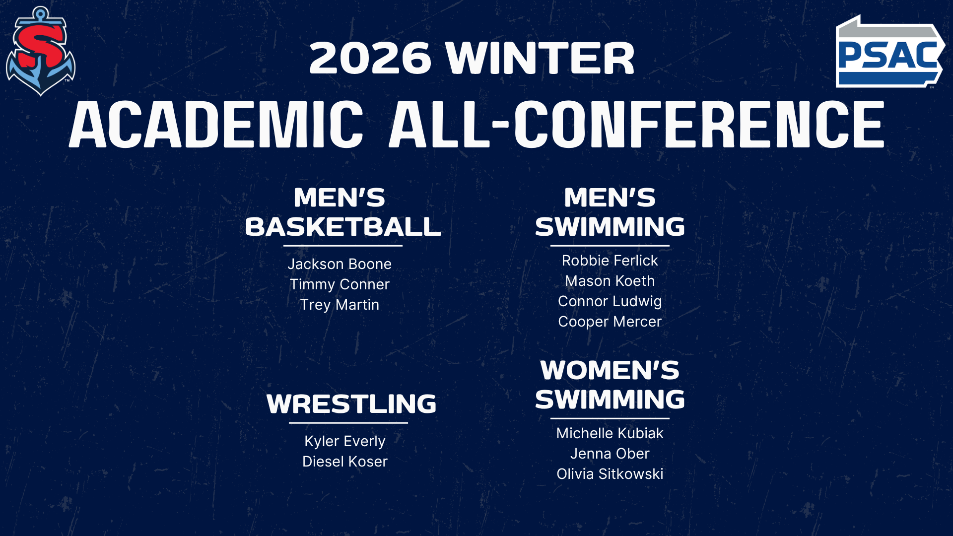 Winter Academic All-Conference 2026