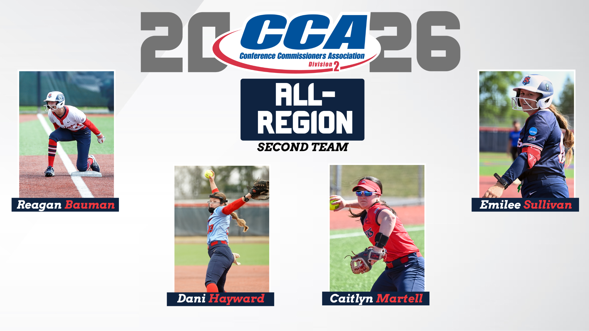 Softball All-Region D2CCA
