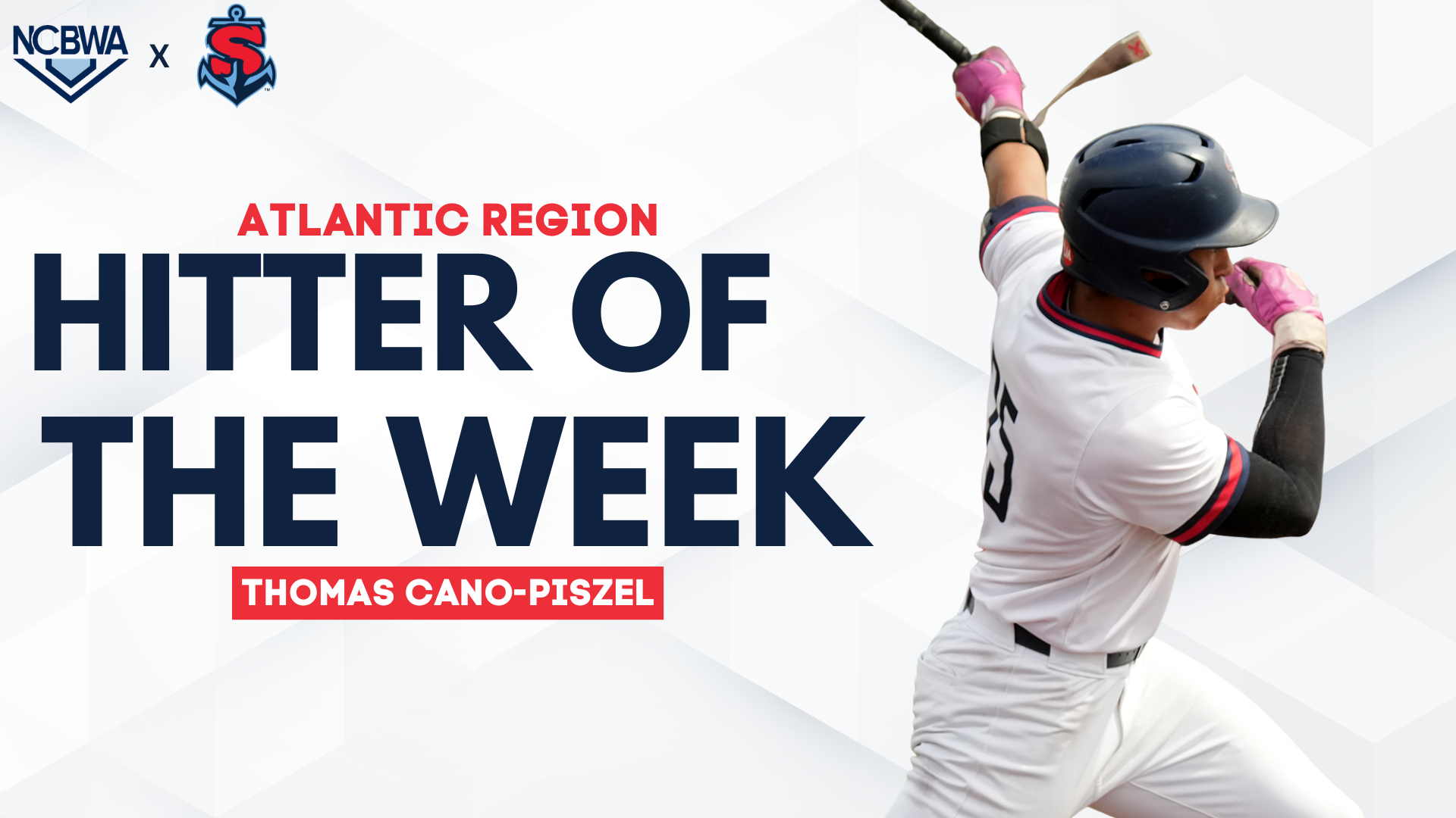 Thomas Cano-Piszel NCBWA Atlantic Region Hitter of the Week
