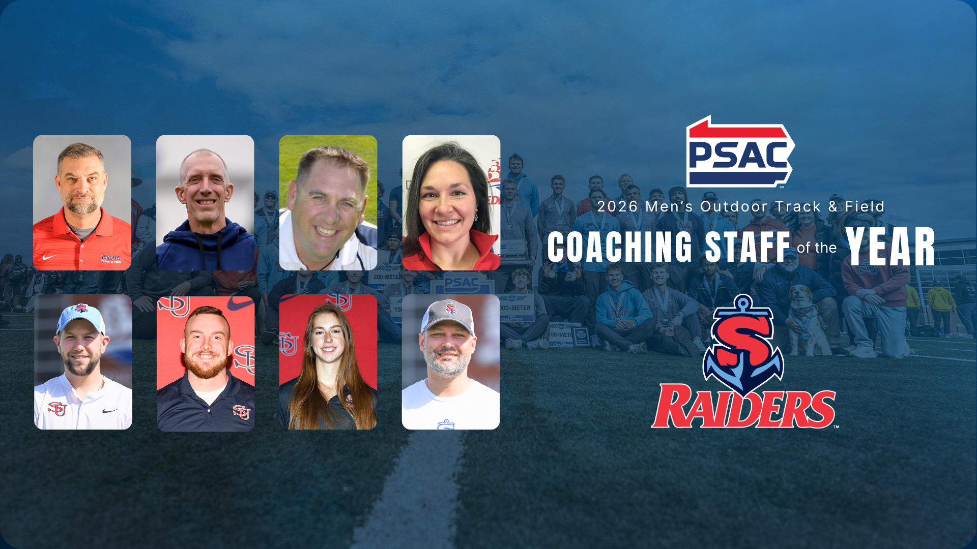 2026 Men's Outdoor Track & Field Coaching Staff of the Year