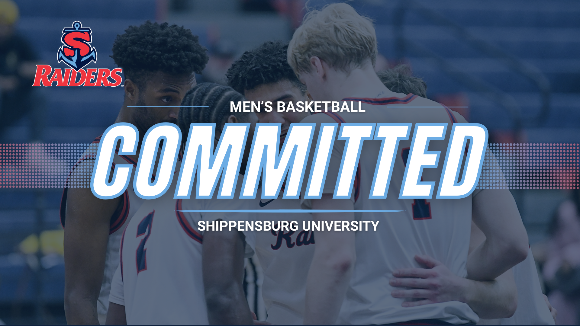 A graphic for the SHIP Men's Basketball Recruiting Class 2026-27