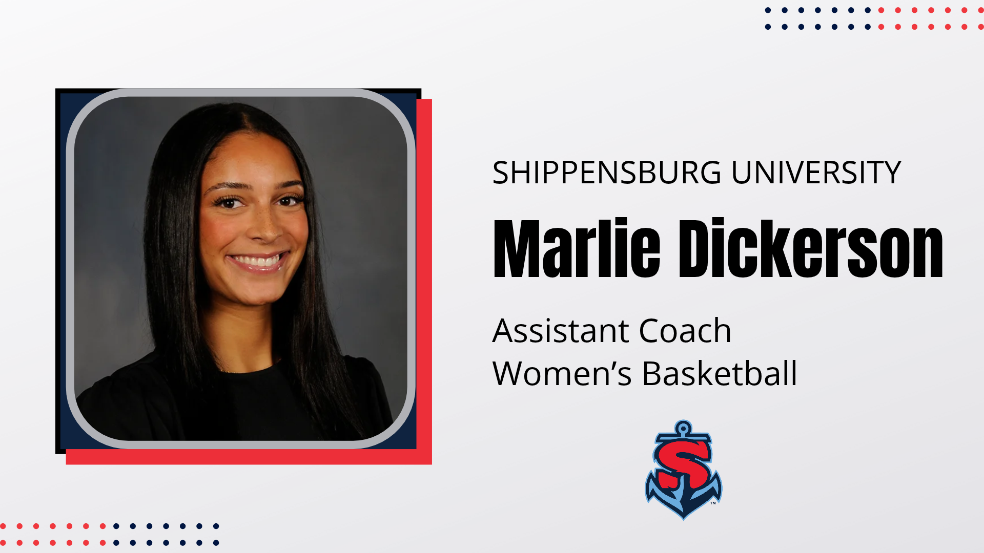 Marlie Dickerson WBB Assistant Coach