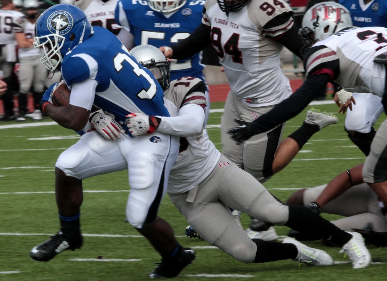 Aki Coles Football Shorter University Athletics