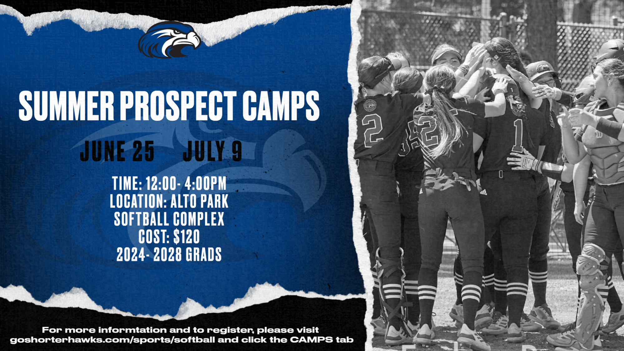 2024 Shorter Softball Summer Prospect Camps