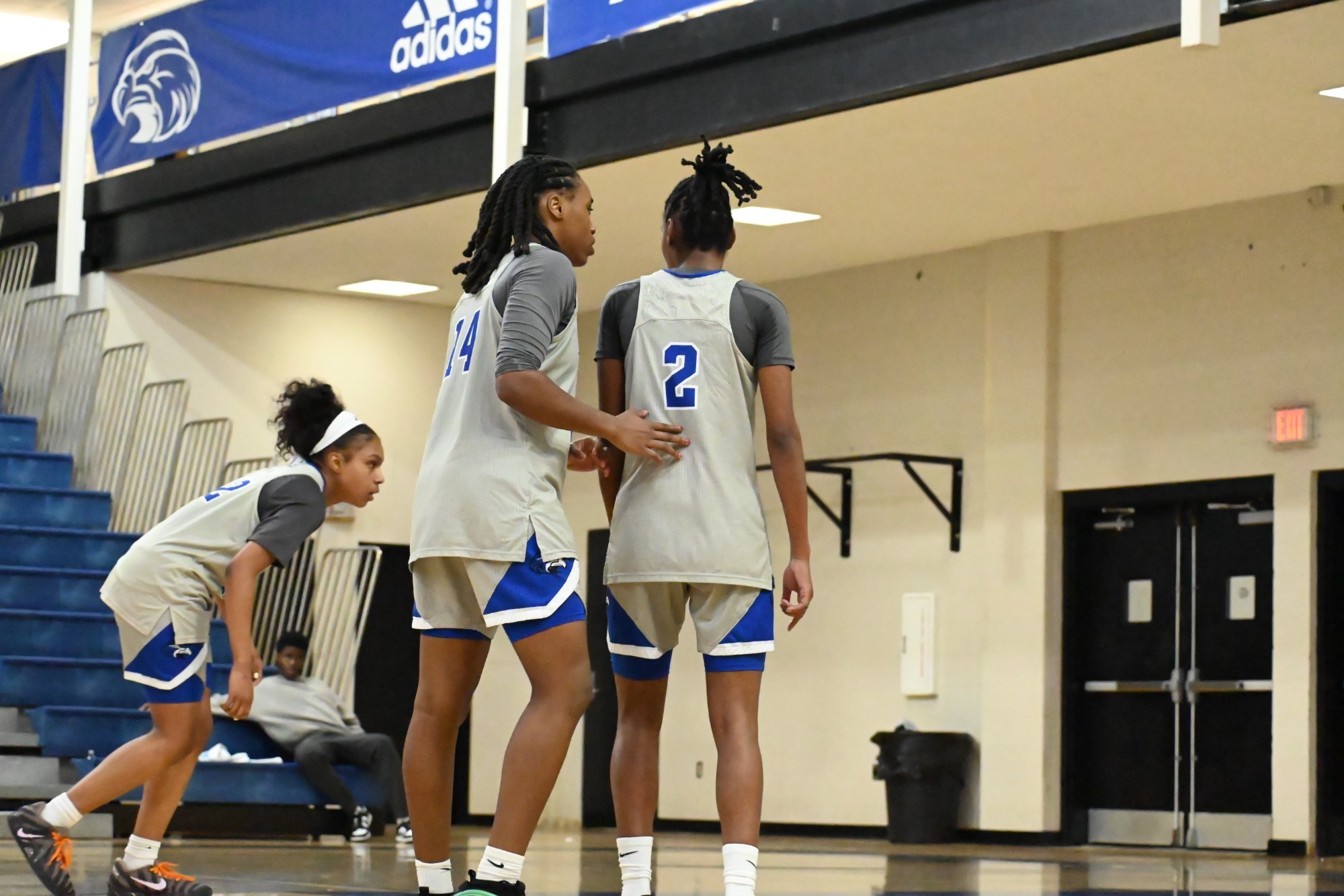 Aijah Manning and Amari Butler