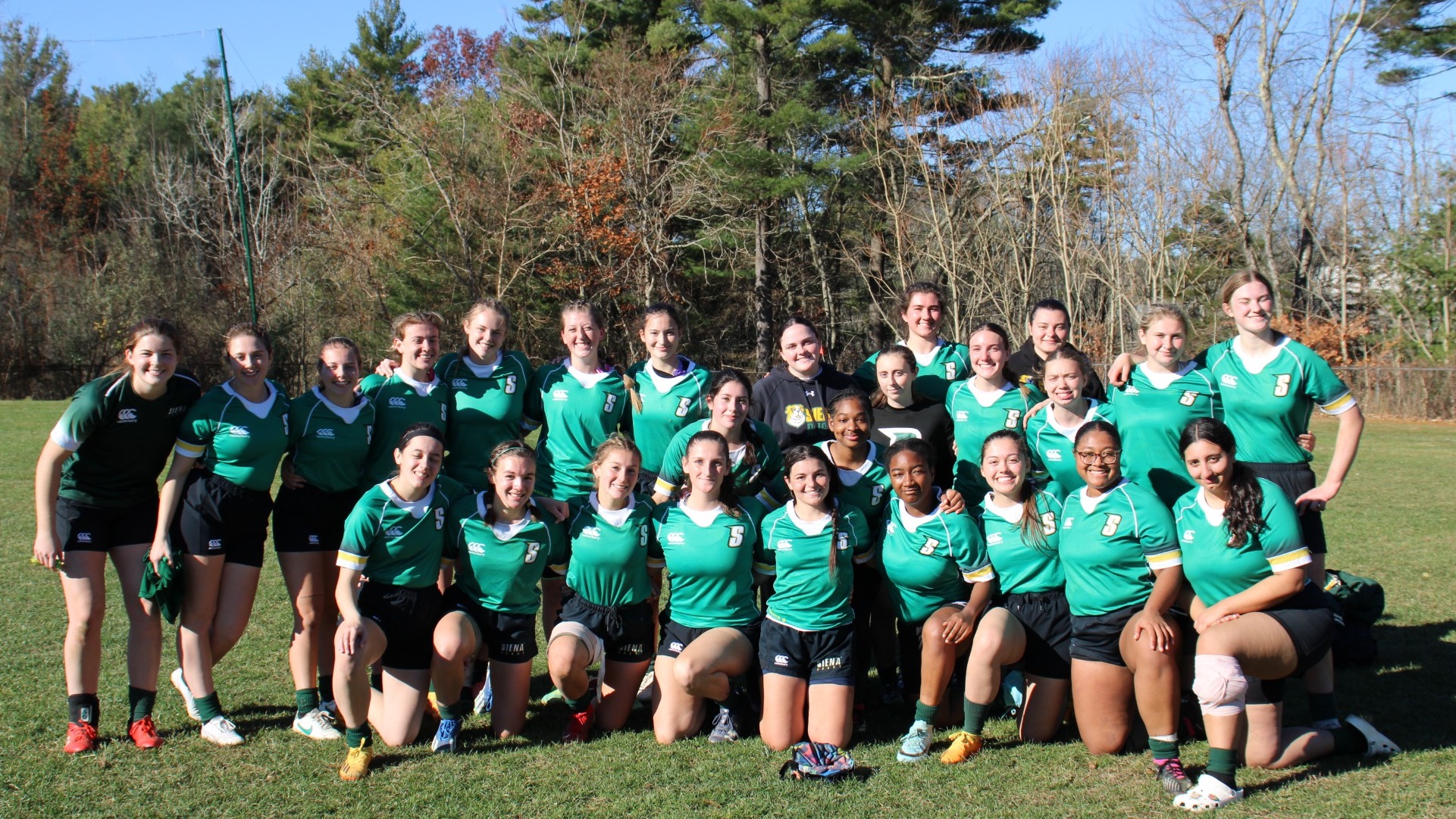 Women's Rugby Team Photo