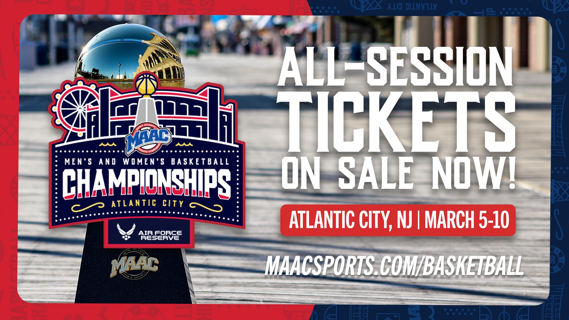 2026 MAAC Basketball Championships All-Session Tickets