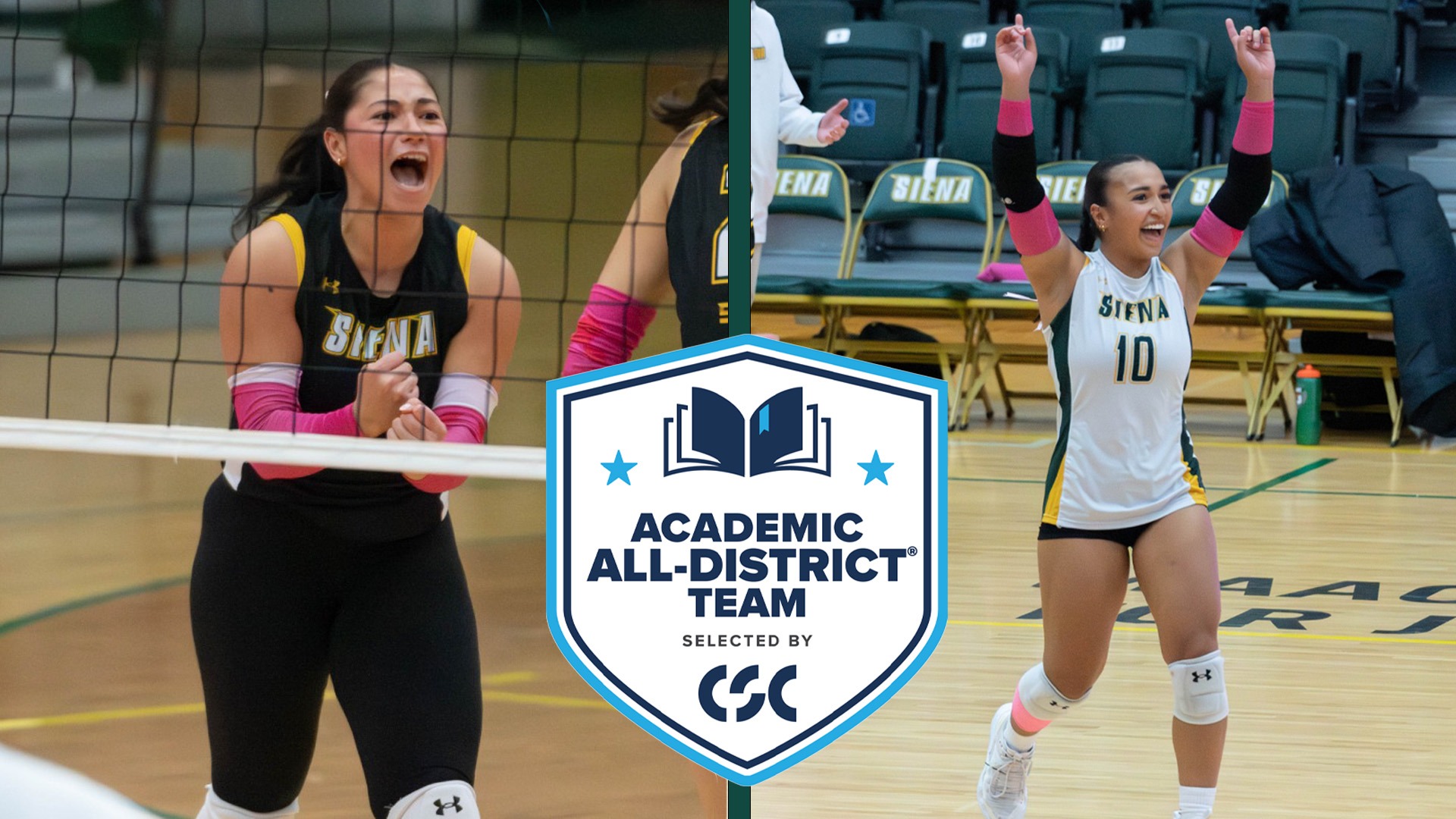 2025 CSC All-District VB graphic