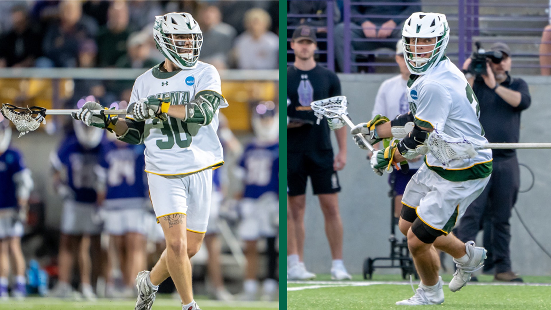 MLAX McCarthy Reynolds USILA All-Star split graphic 