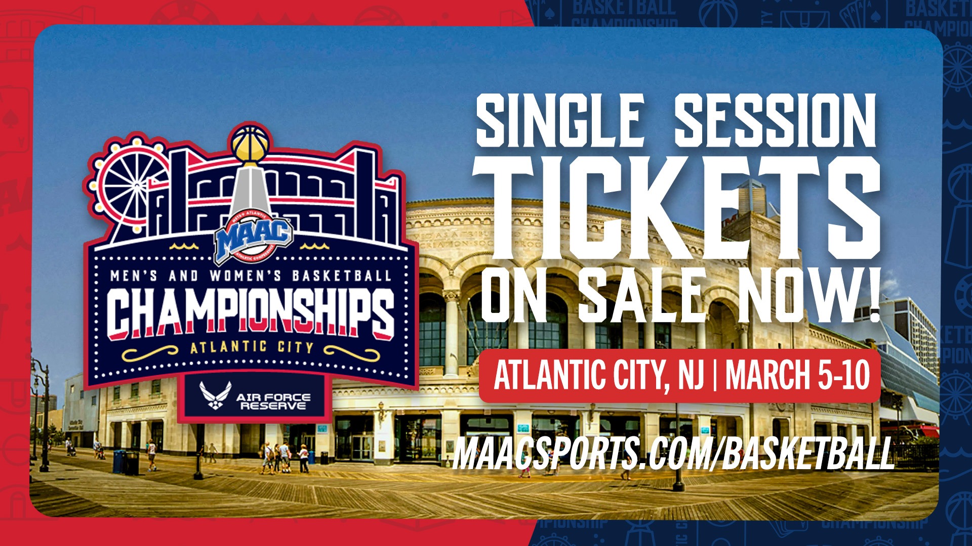 2026 MAAC Basketball Championships Single-Session Tickets On-Sale