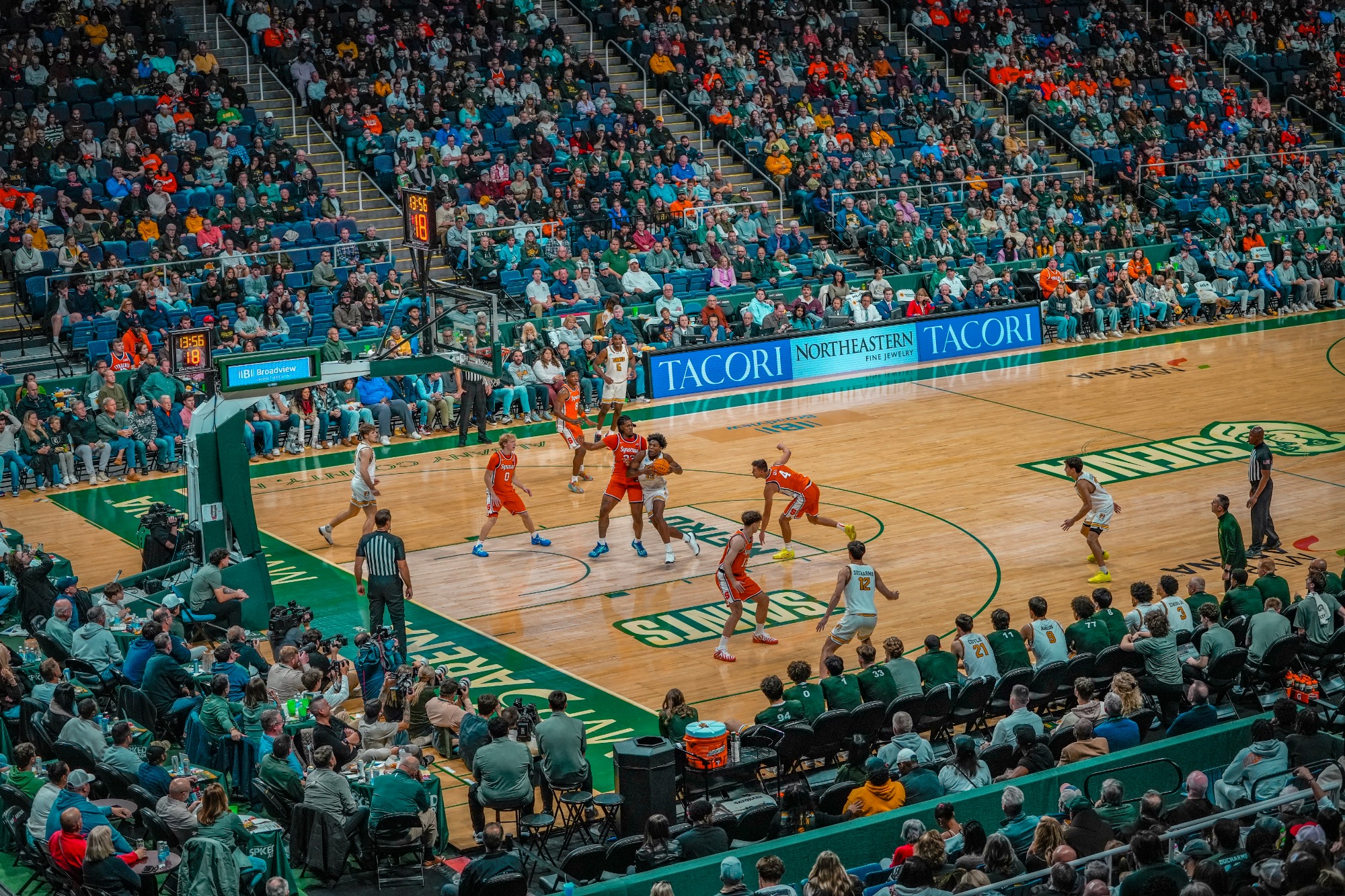 Ibukunoluwa crowd fans MVP Arena