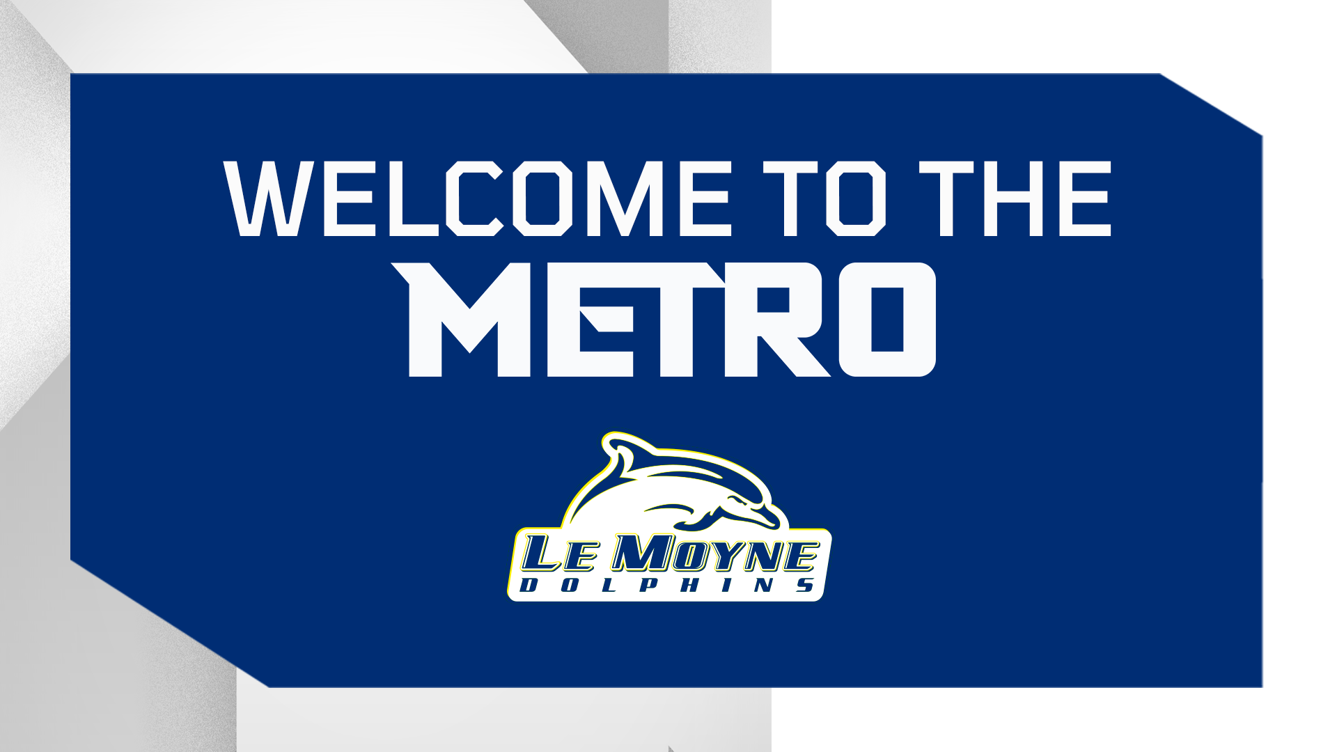 Le Moyne Metro Conference Welcome 