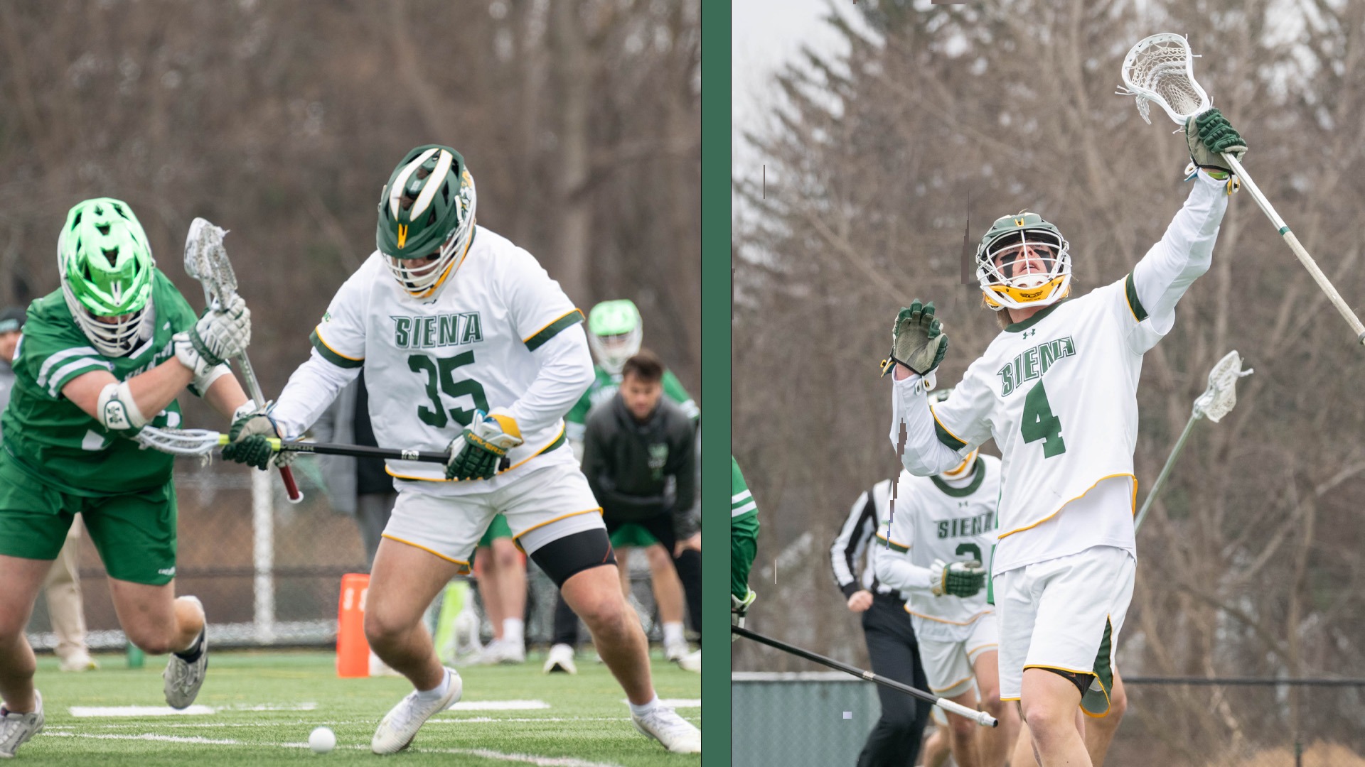 Olmstead, Banek split graphic MAAC weekly awards