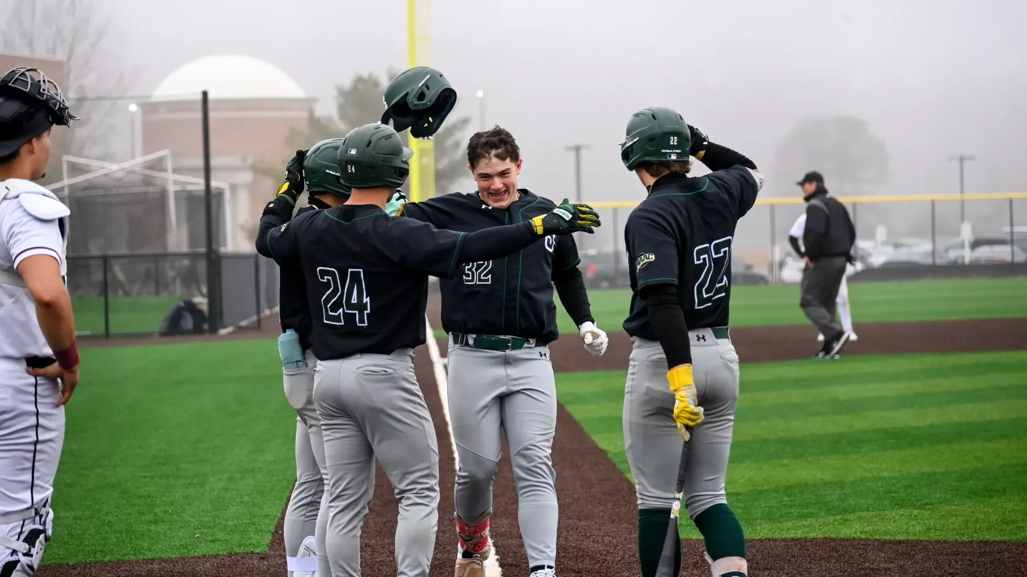 Hambly team celebration