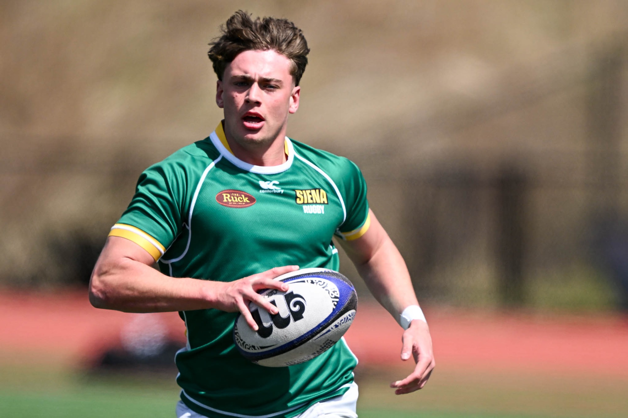 Siena attends Old Blue 7's 