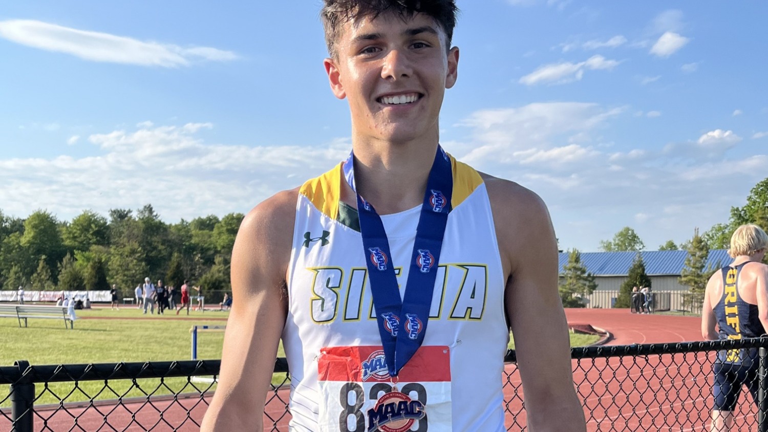 Evan Wattie bronze medal MAAC OTF