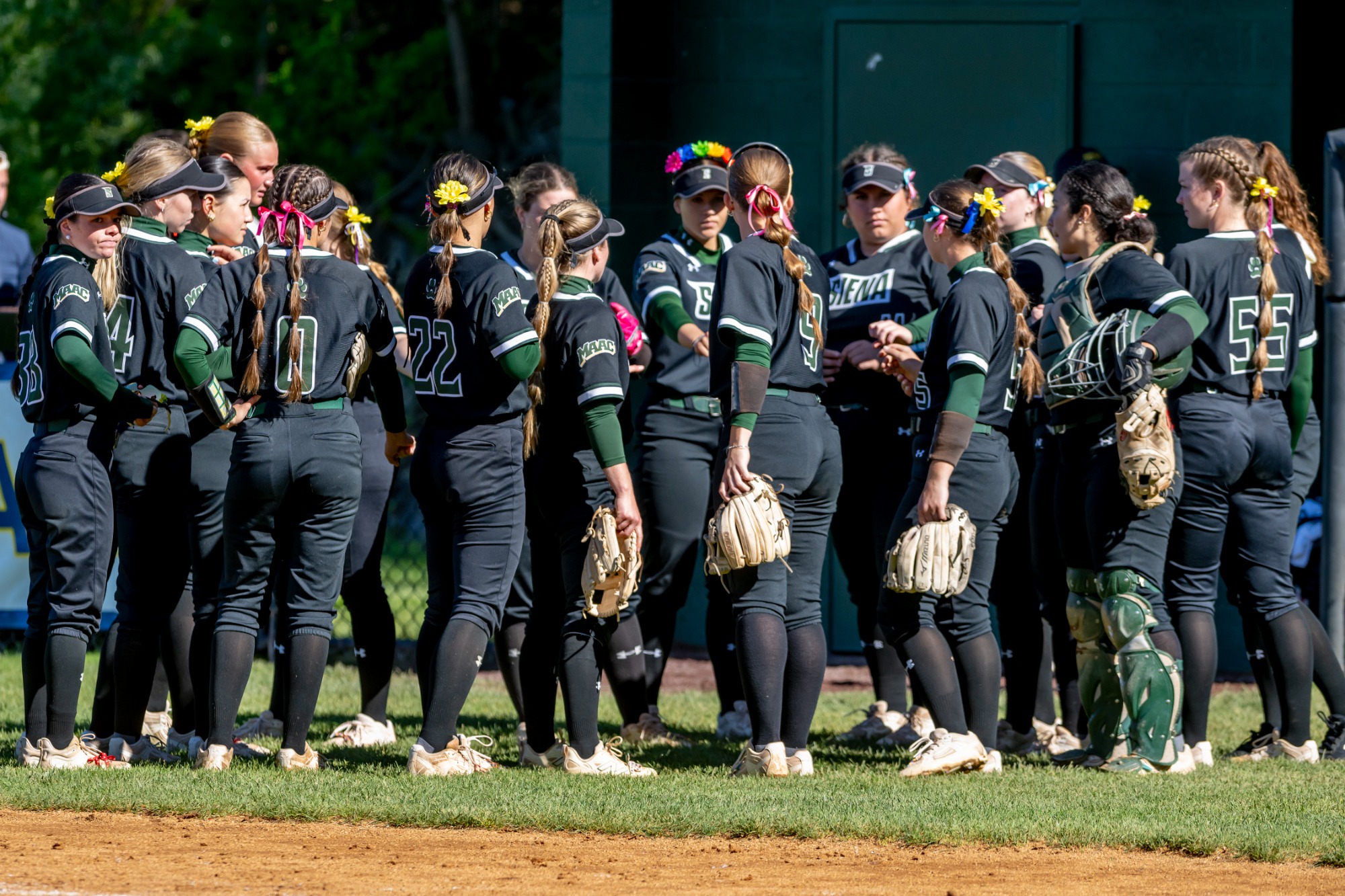 Team huddle