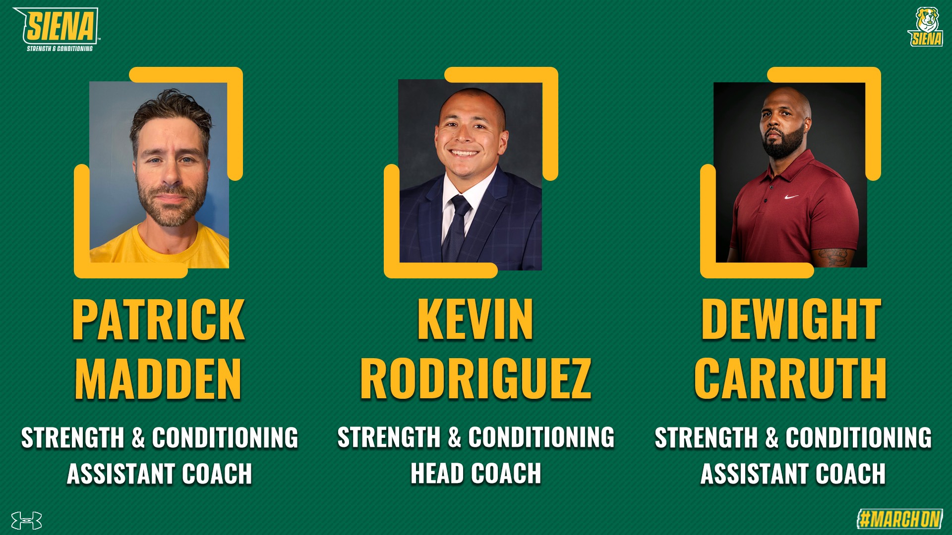 Rodriguez Carruth Madden Strength and Conditioning Hire 