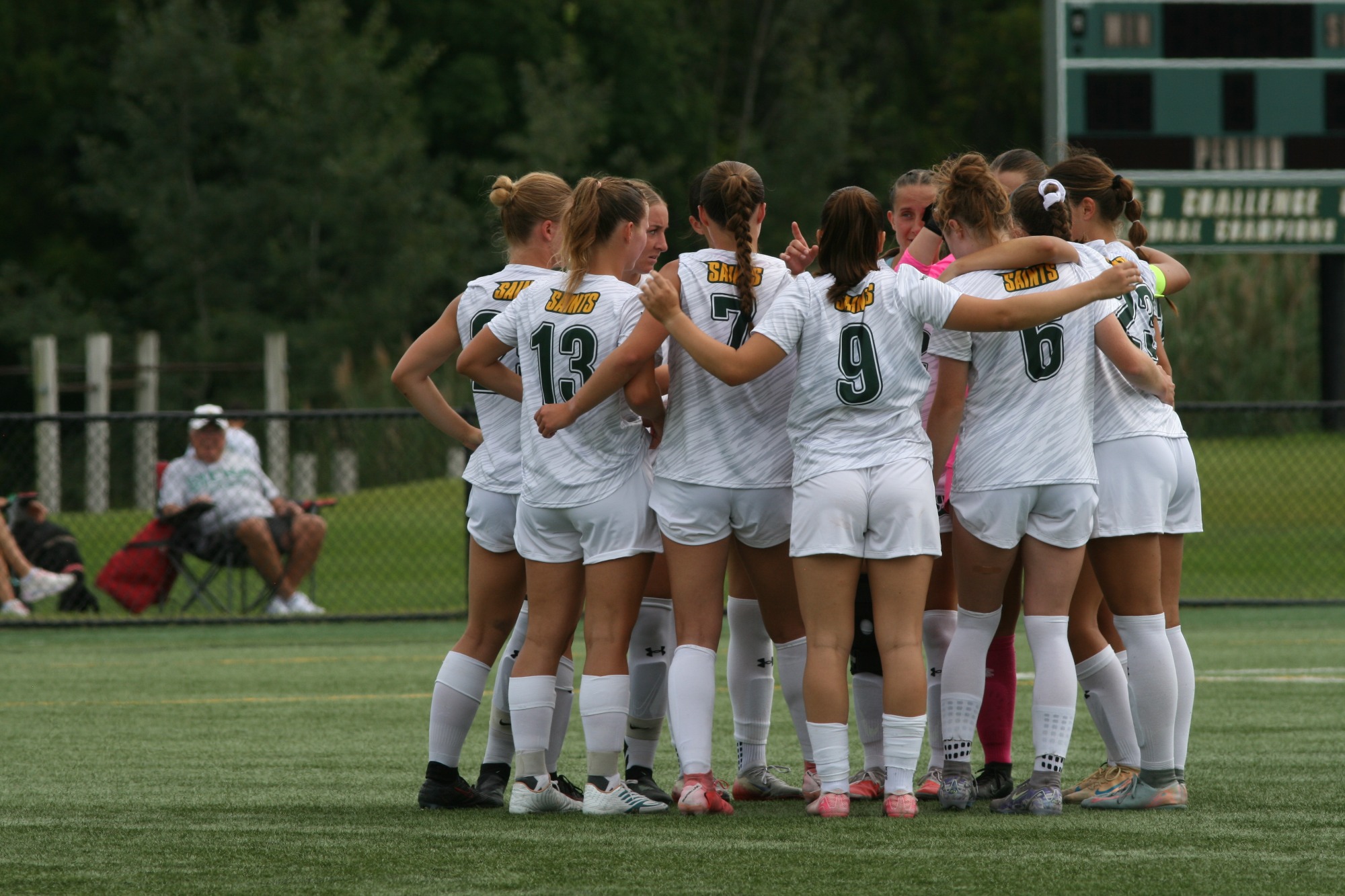 team huddle