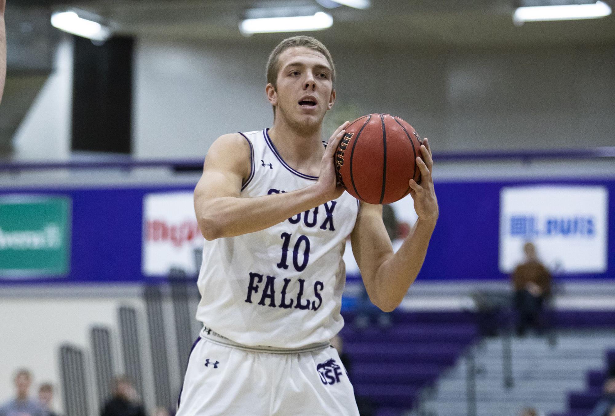 Austin Slater Men's Basketball University of Sioux Falls Athletics