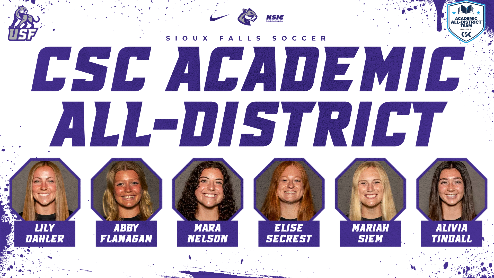 WSOC CSC All-District