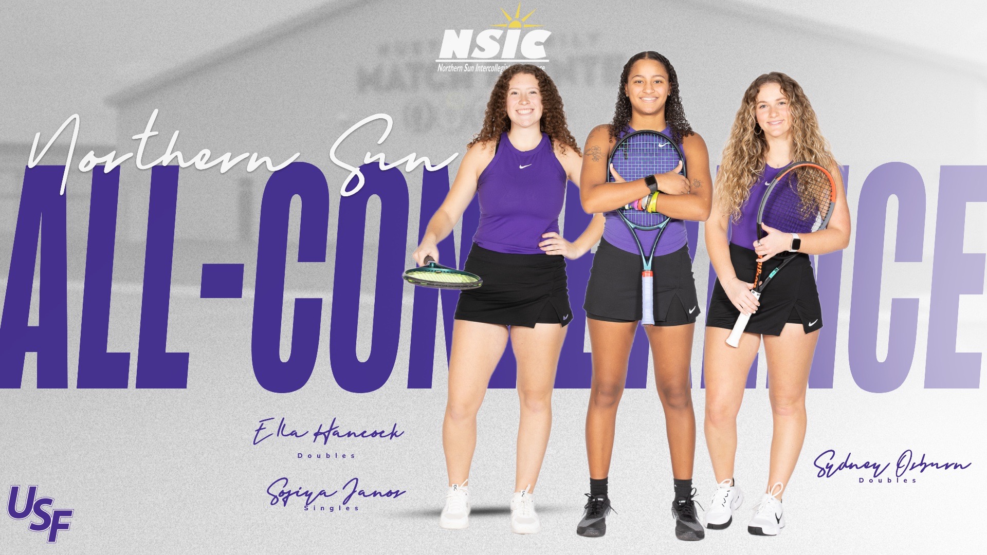 NSIC Tennis all conference