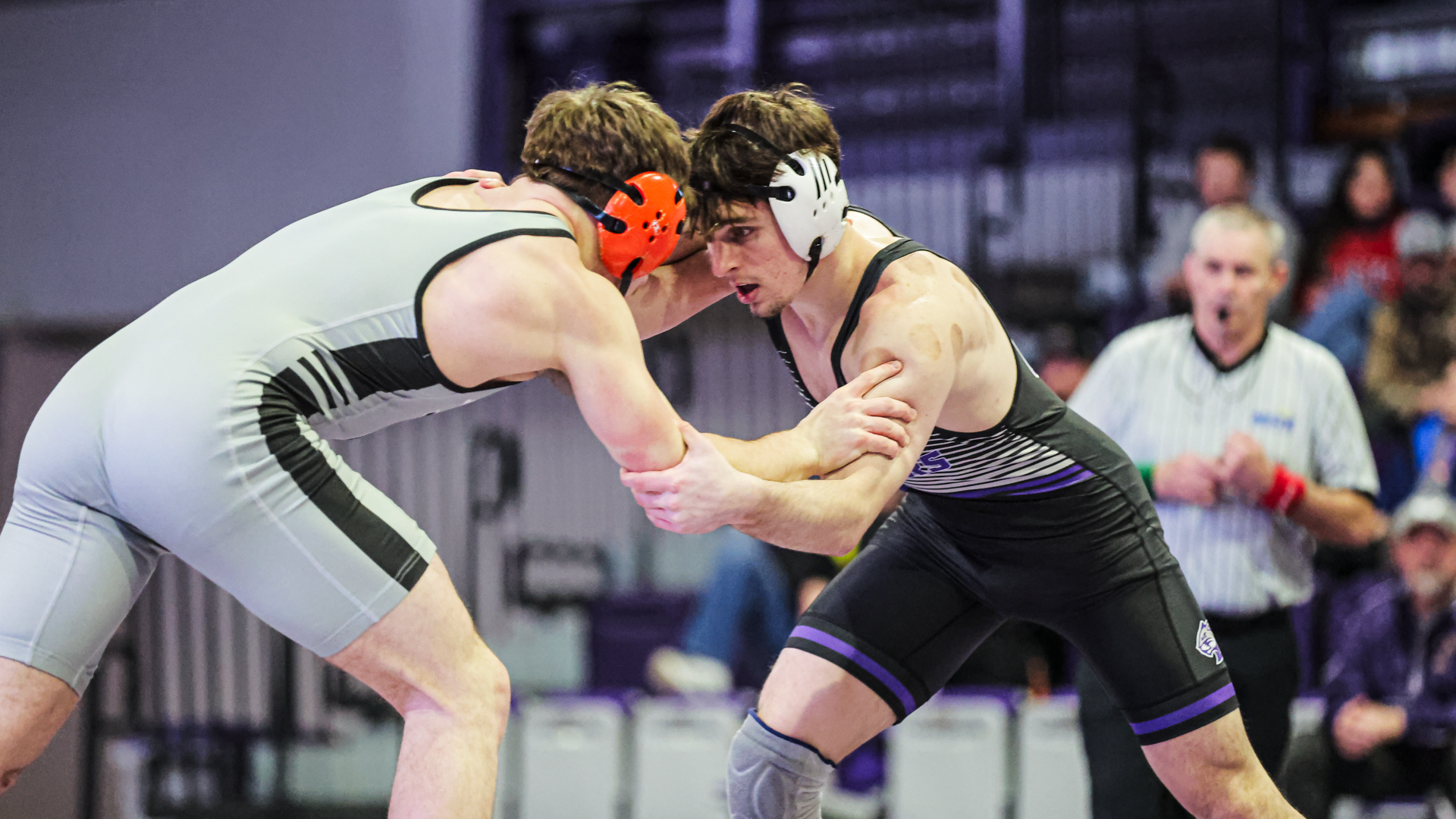 Ashtin Johnson grapples