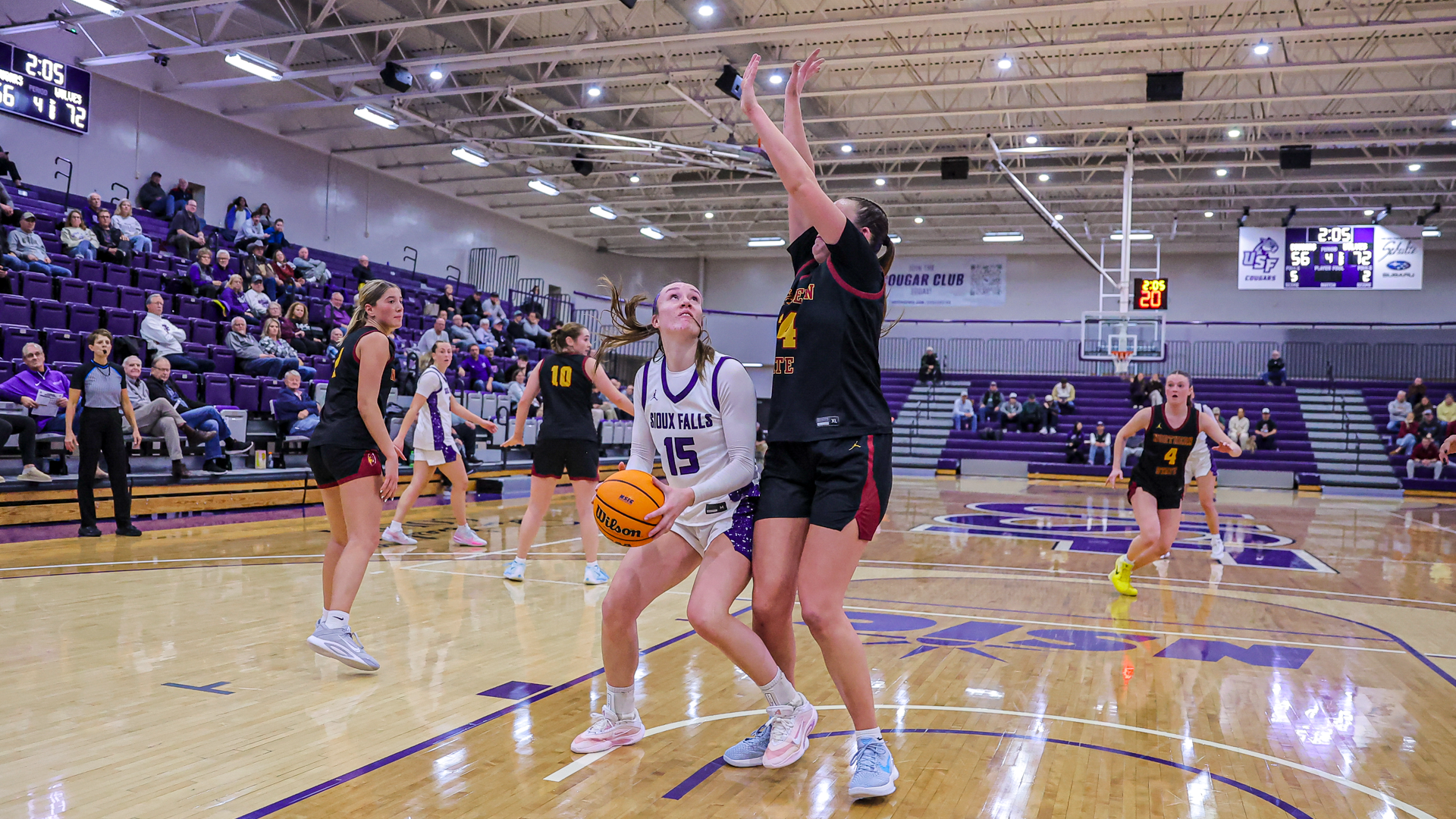 Alexis Rose eyes up a layup