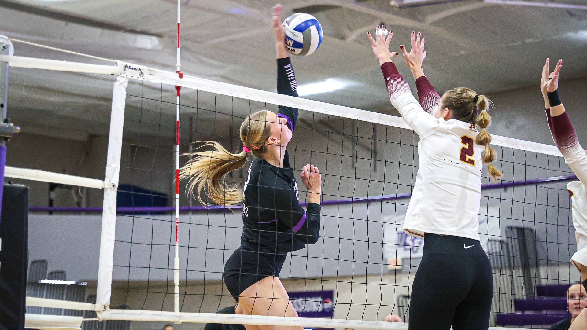 Abby Haus records 500th career kill against Minnesota Crookston Volleyball