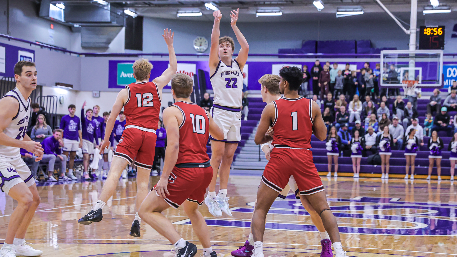 Kyle Ingwerson takes a three