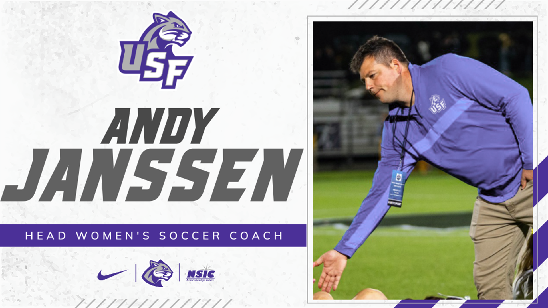 USF Athletics announces Andy Janssen as next head women's soccer coach