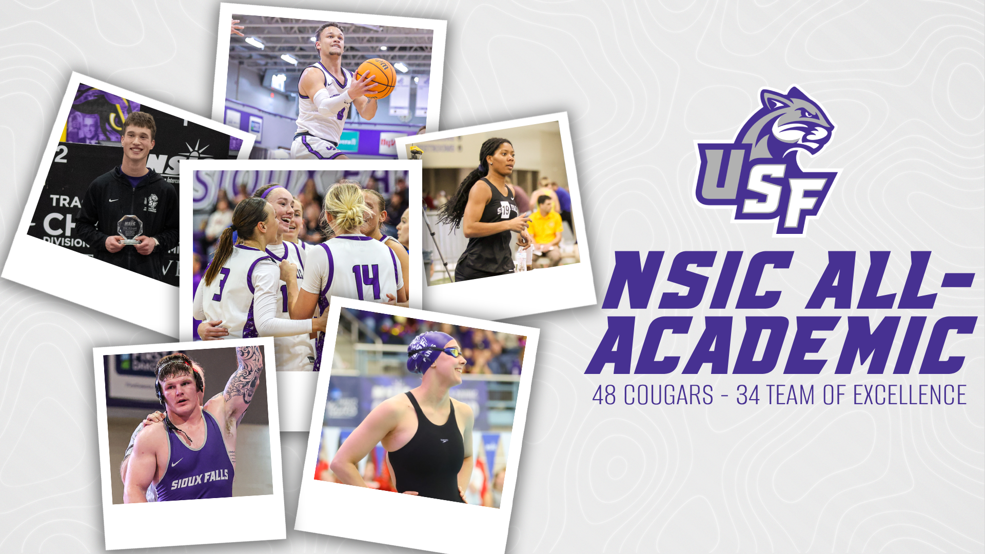 USF lands 48 NSIC All-Academic and 34 Team of Excellence honors