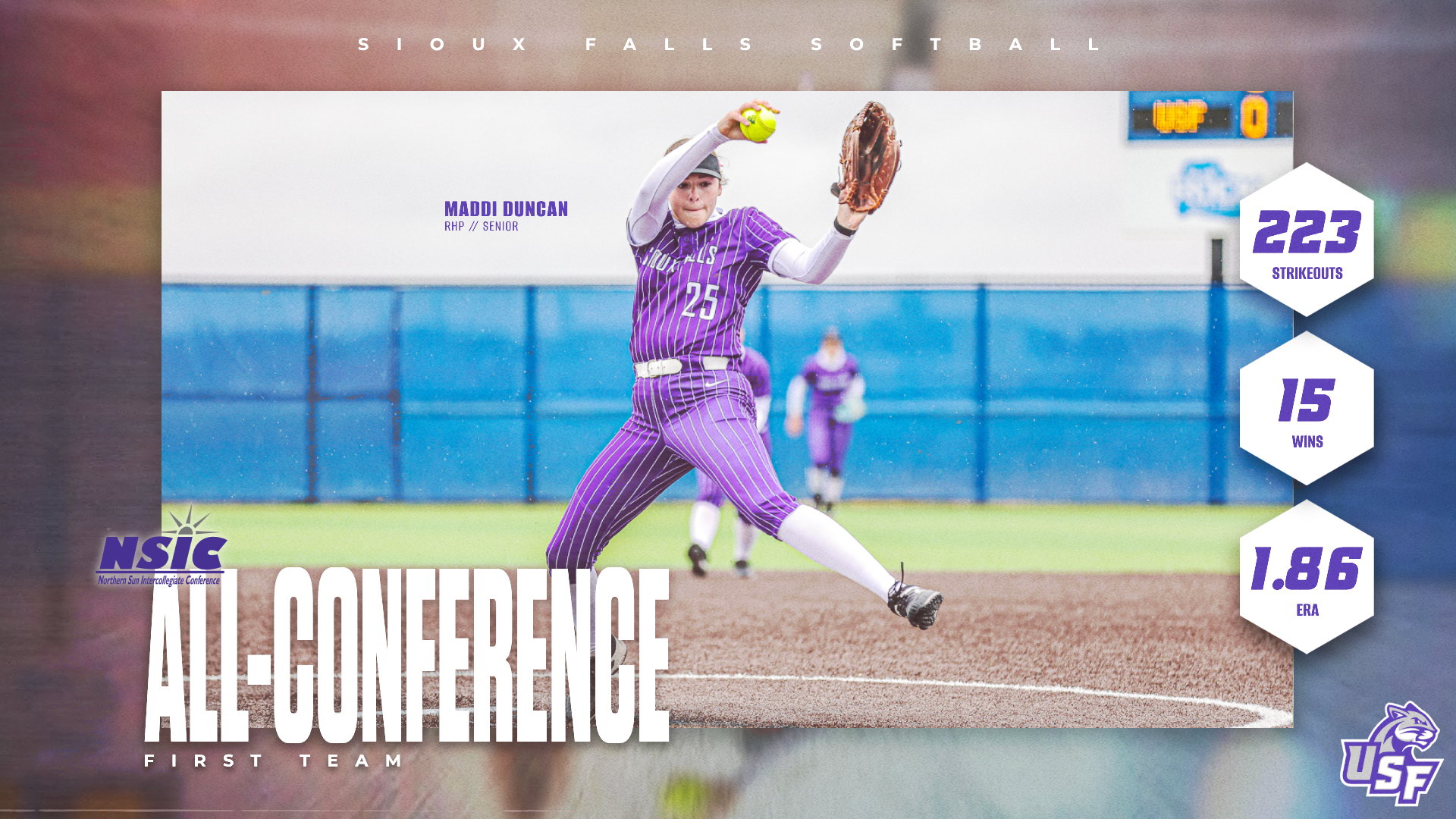 Maddi Duncan earns NSIC All-Conference First Team