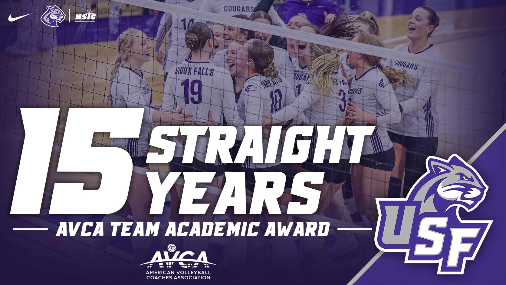 USF Volleyball earns 15th consecutive AVCA Team Academic Award