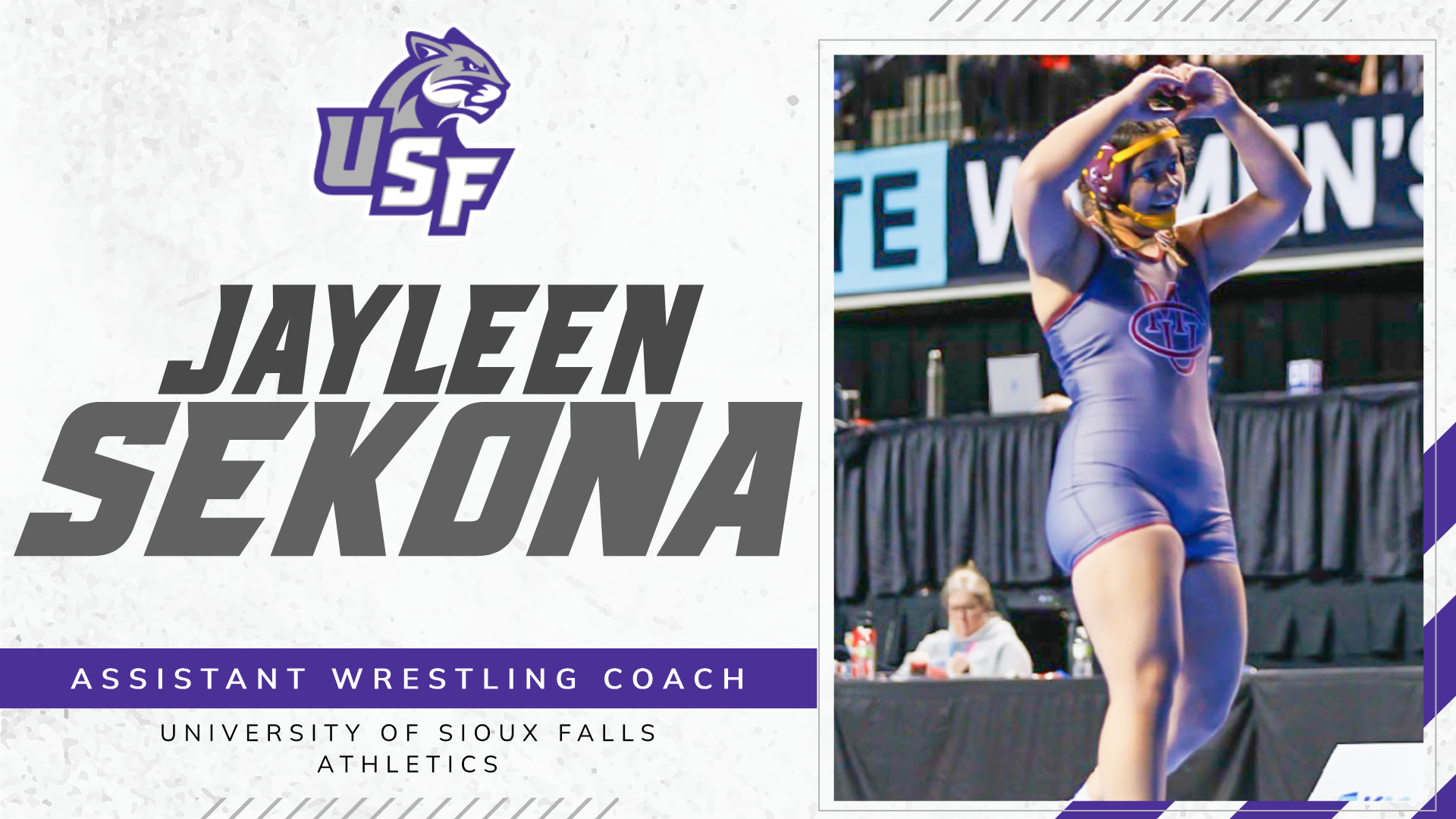 USF Women's Wrestling Adds Jayleen Sekona as Assistant Coach
