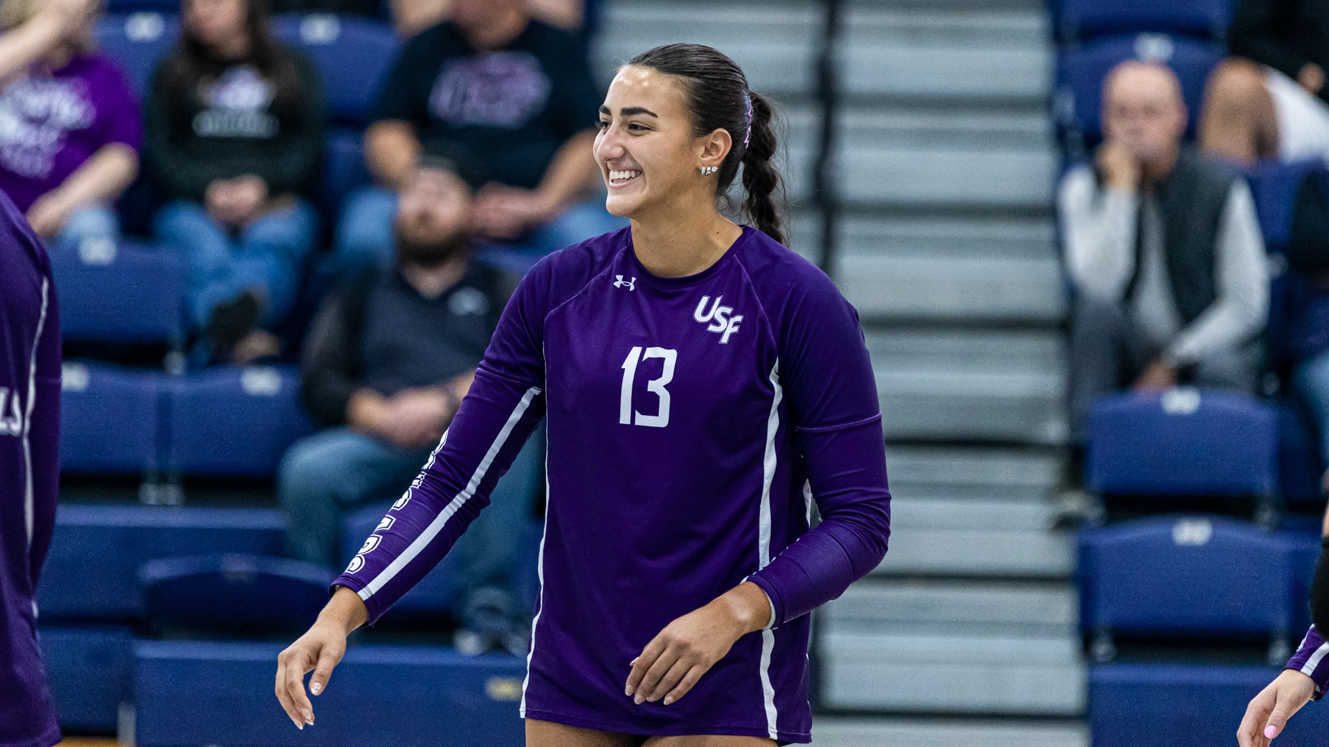 Tatum Godinez smiles as USF goes 3-1 at Otter Invite