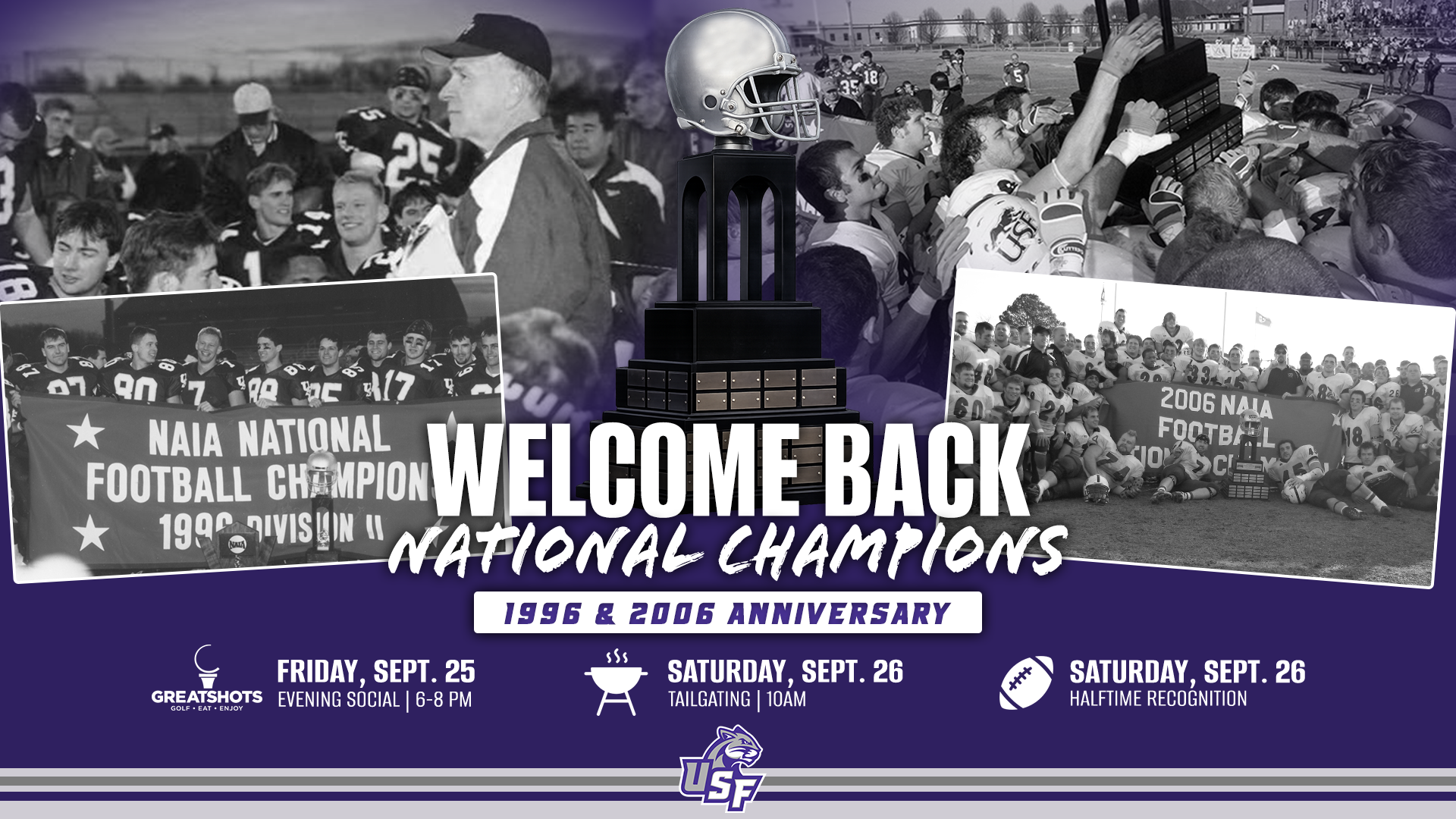 USF welcomes back 1996 & 2006 football national championship teams