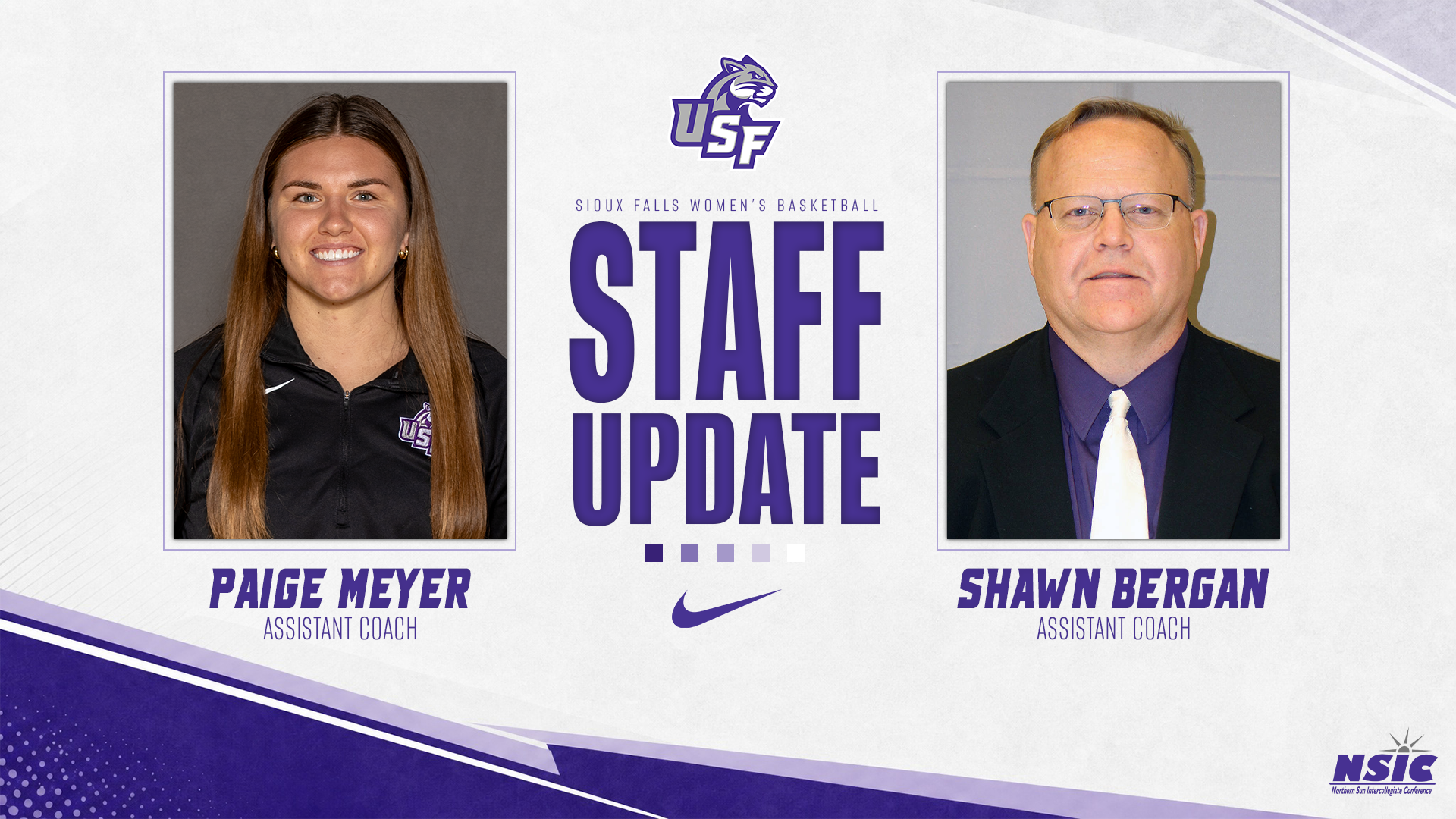 USF Women's Basketball announces the promotion of Shawn Bergan and hiring of Paige Meyer as assistant coaches