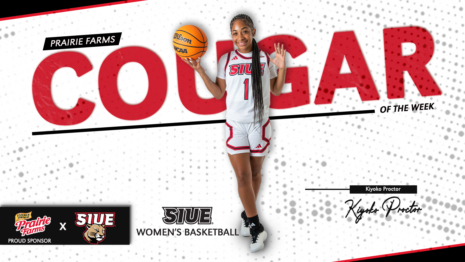 Kiyoko Proctor Cougar of the Week