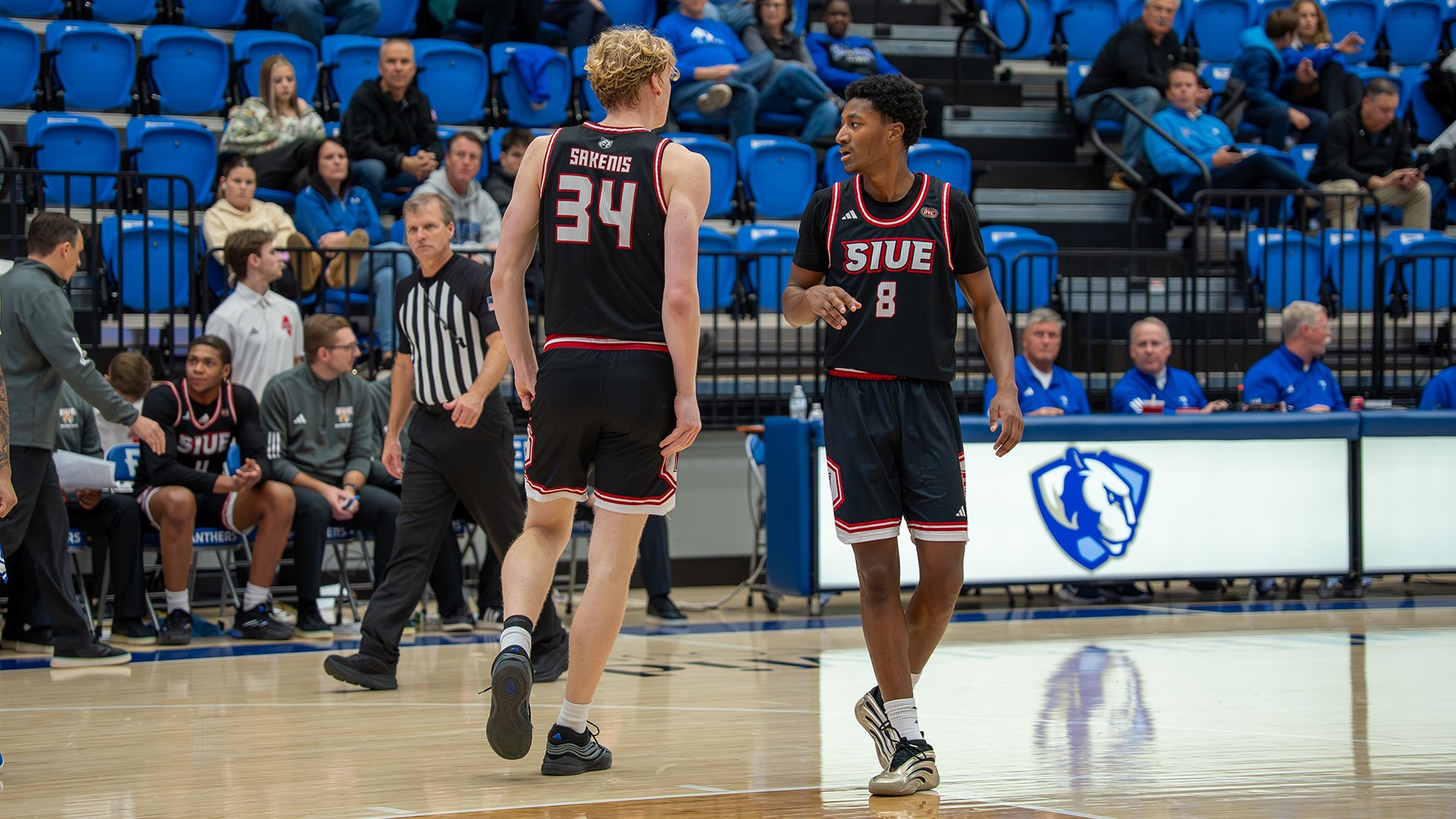 Arnas Sakenis and Harrison Alexander at Eastern Illinois