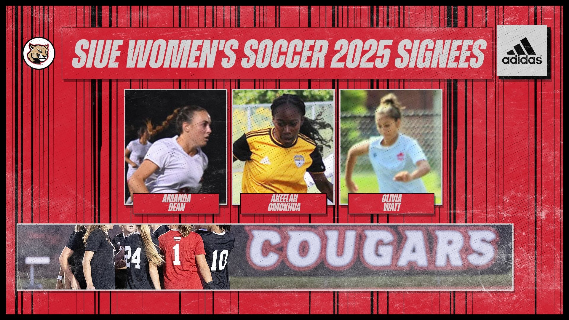 SIUE Women's Soccer Signees 2-20-25