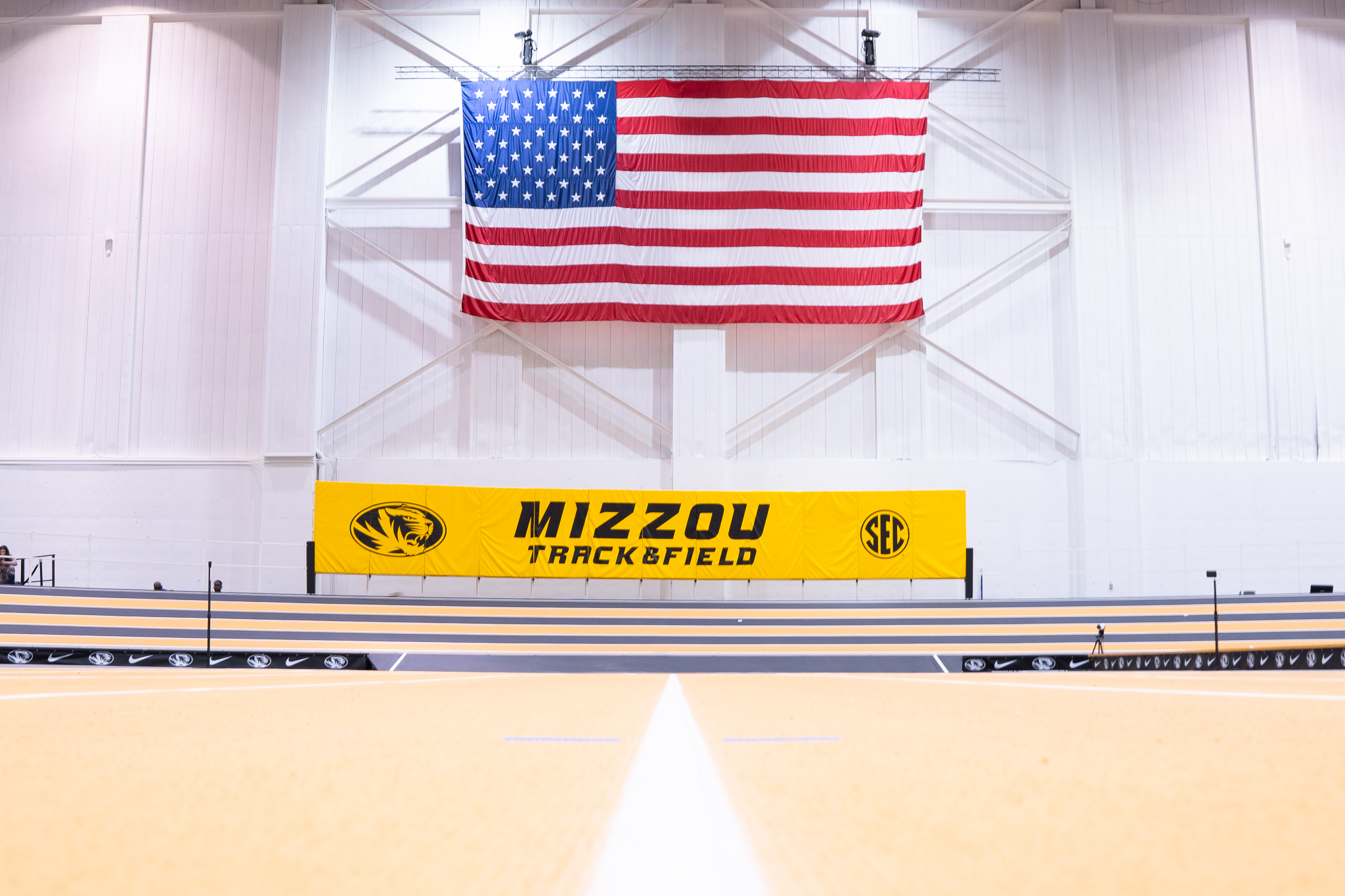 Mizzou with american flag. 