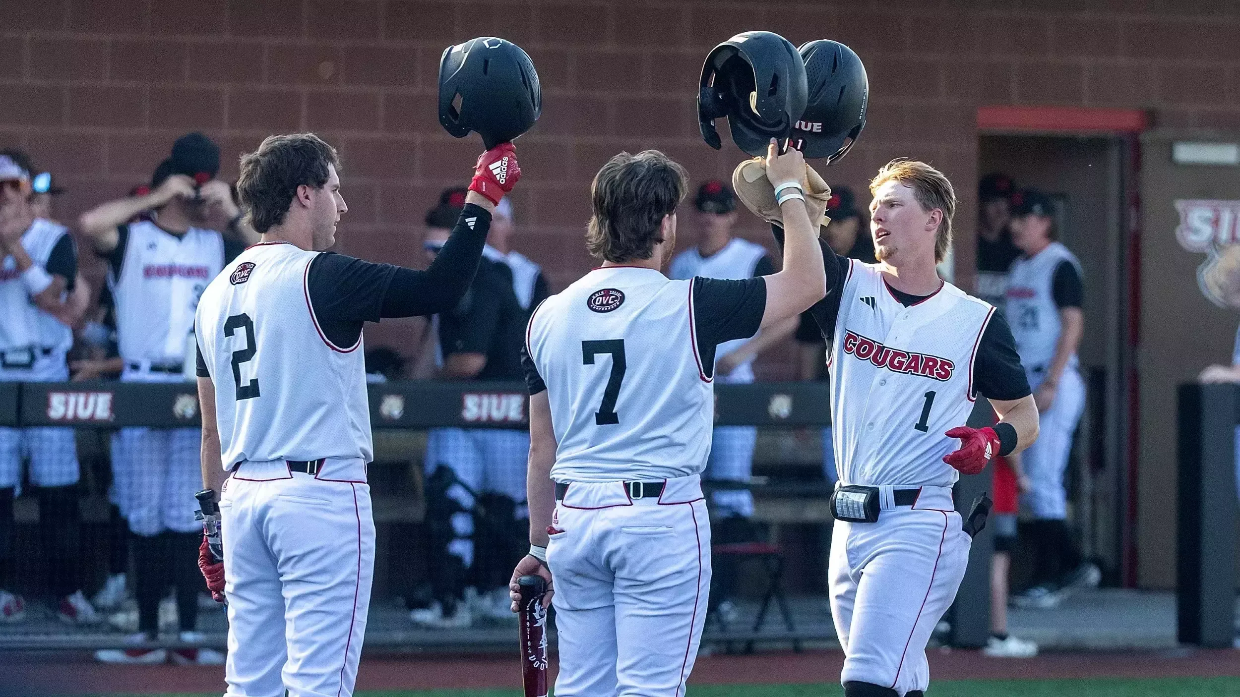 Baseball vs Evansville 03-12-25: SIUE Cougars Baseball played against the Evansville Aces at the Simmons Baseball Complex on the campus of Southern Illinois University Edwardsville on Wednesday, March 12, 2025.  (Photo: Scott Kane/SIUE Athletics)