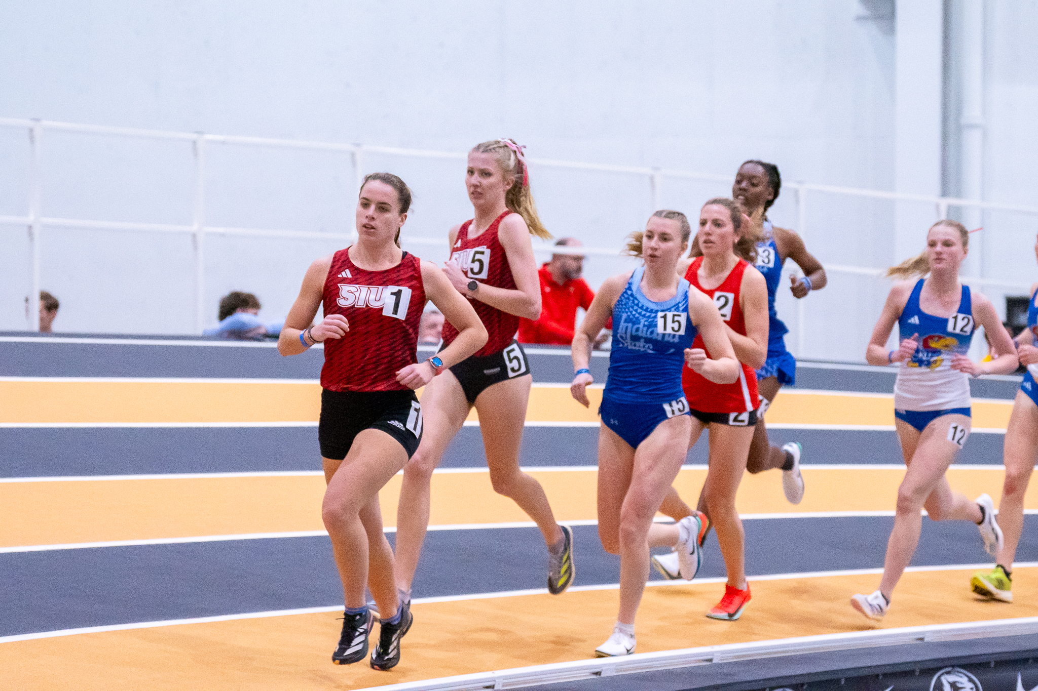 Erica Woodard leading the pack