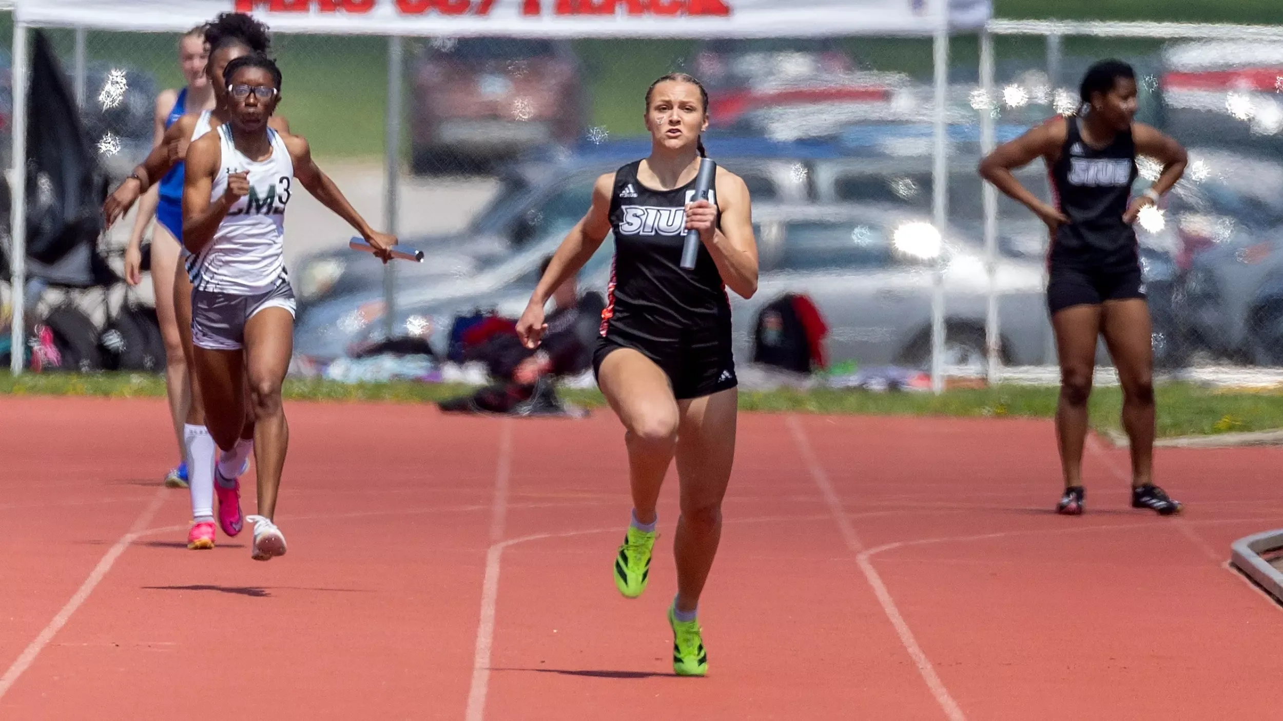 SIUE Track and Field Cougar Classic:  04-12-25: SIUE Track and Field host the the Cougar Classic at Ralph Korte Stadium on the campus of Southern Illinois University Edwardsville on Saturday, April 12, 2025.  (Photo: Scott Kane/SIUE Athletics)